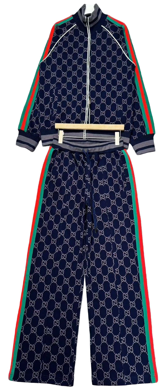 Blue GG Active Wear Set