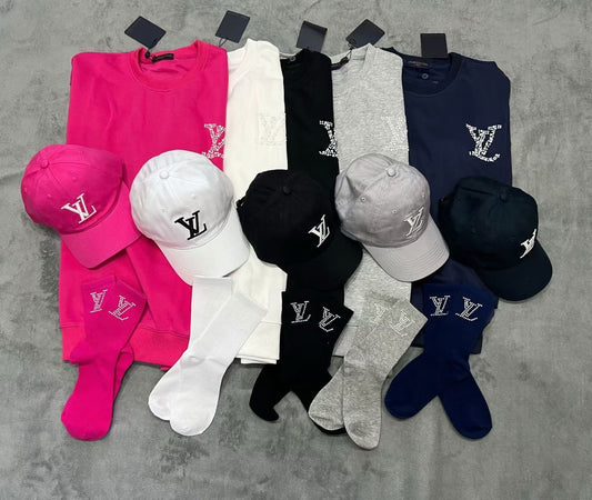 3 Piece Hat, Shirt and Sock Set