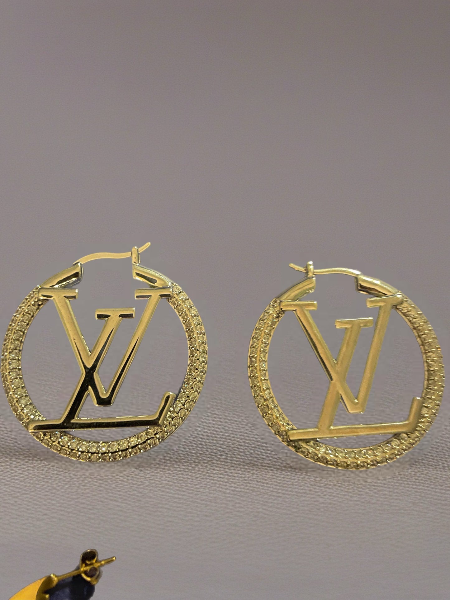 LV Hoop Earrings