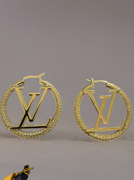 LV Hoop Earrings